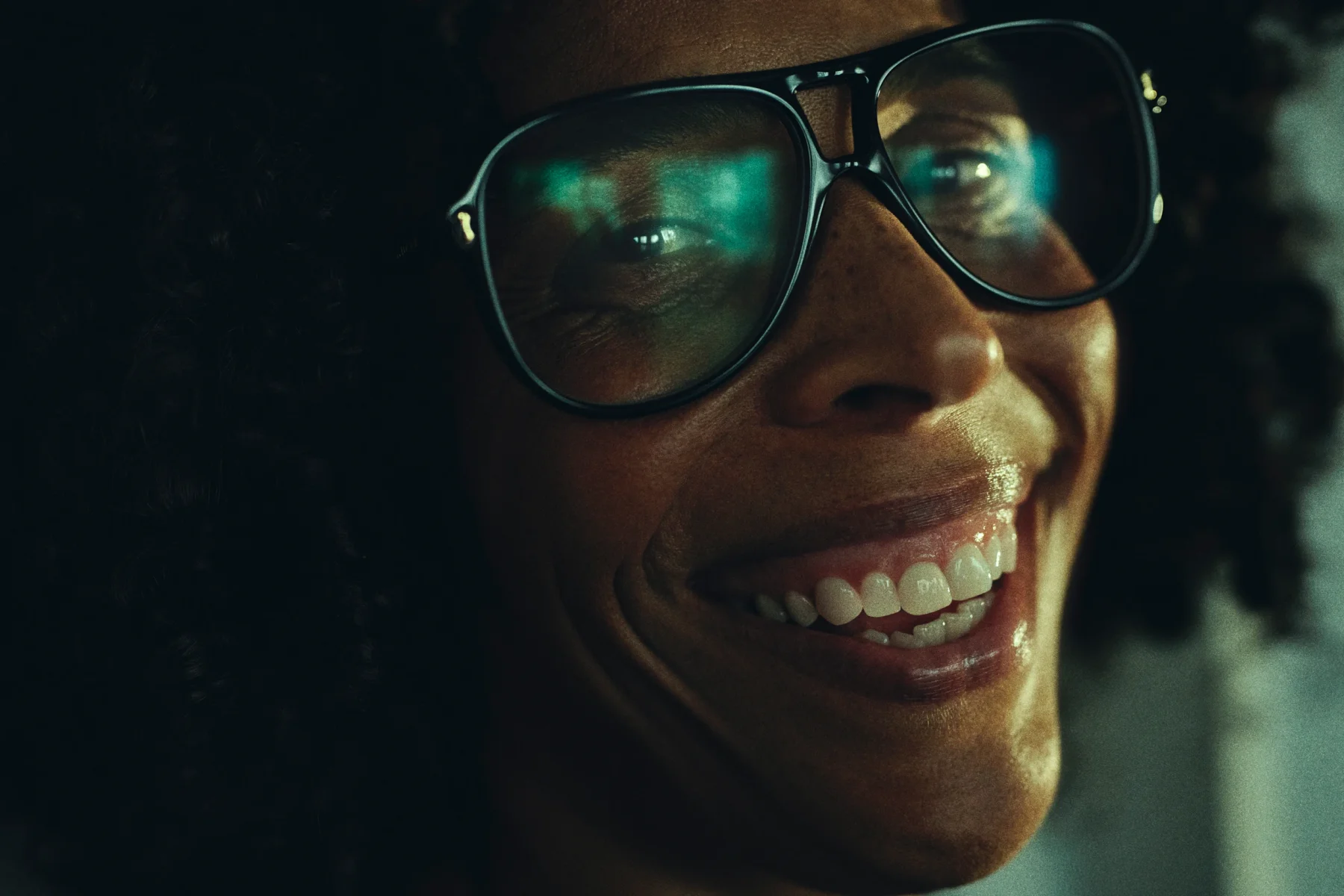 portrait of a smiling woman