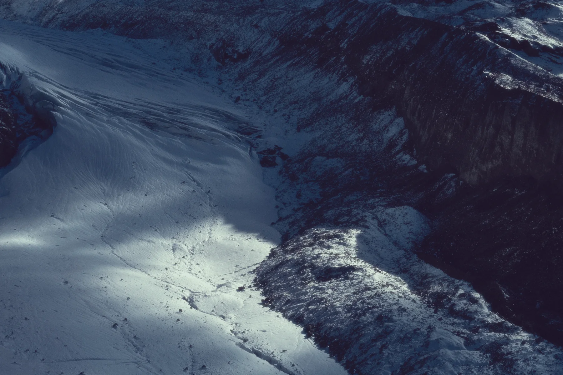 Mountain view in the Swiss Alps